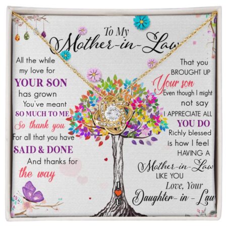 To my mother in law